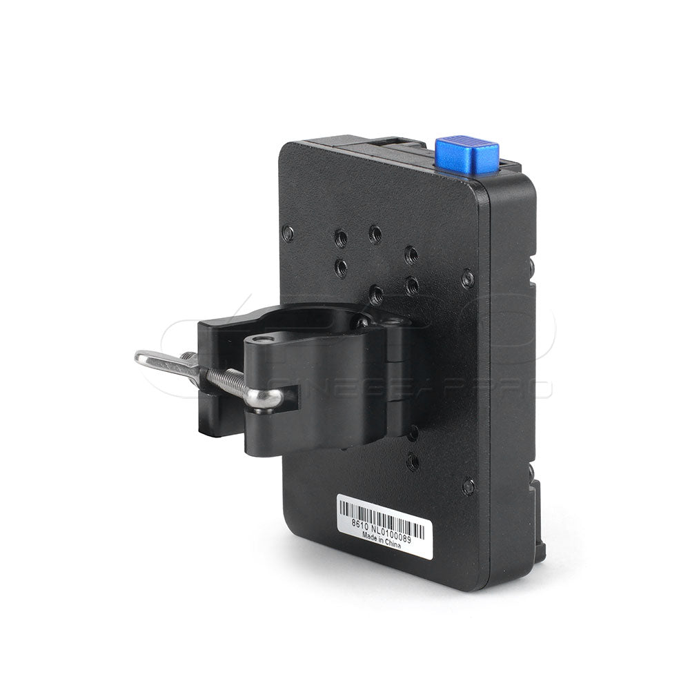 FXLION NANOL01 Nano V-Lock Plate with QR Rod Clamp Fit For 19-22mm Rod Battery Plate - CINEGEARPRO