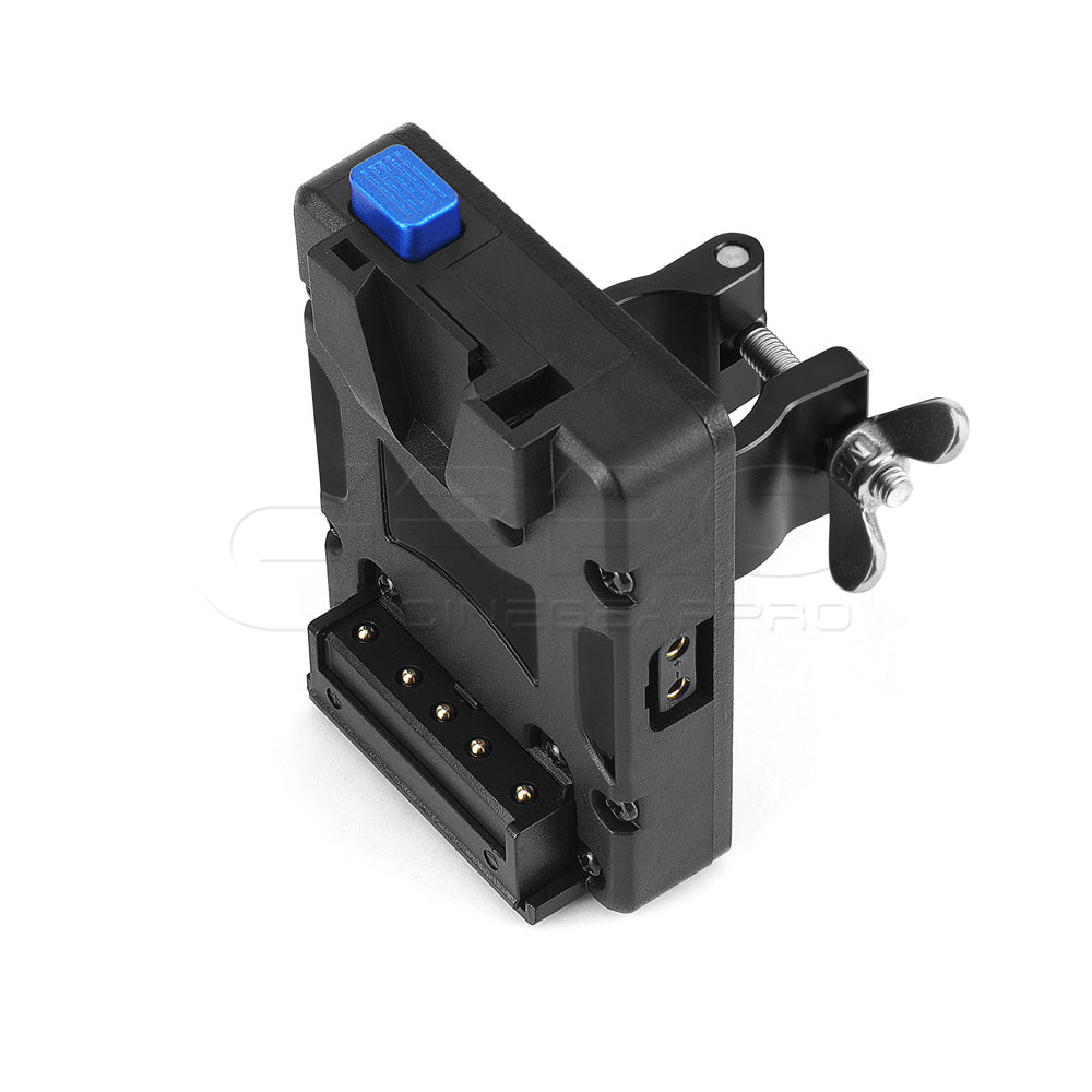 FXLION NANOL01 Nano V-Lock Plate with QR Rod Clamp Fit For 19-22mm Rod Battery Plate - CINEGEARPRO
