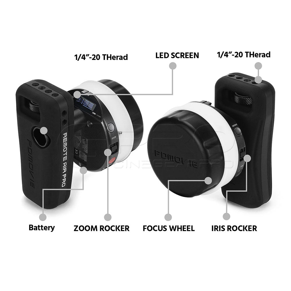 PDMOVE Air Pro 3 FIZ Wireless Lens Control System Follow Focus - CINEGEARPRO