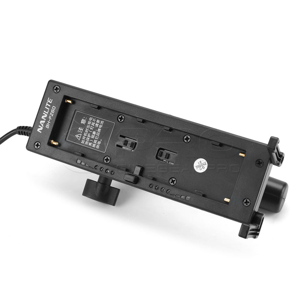 NanLite BH-FZ60 Battery Grip For Forza 60 LED Light Lighting Accessories - CINEGEARPRO