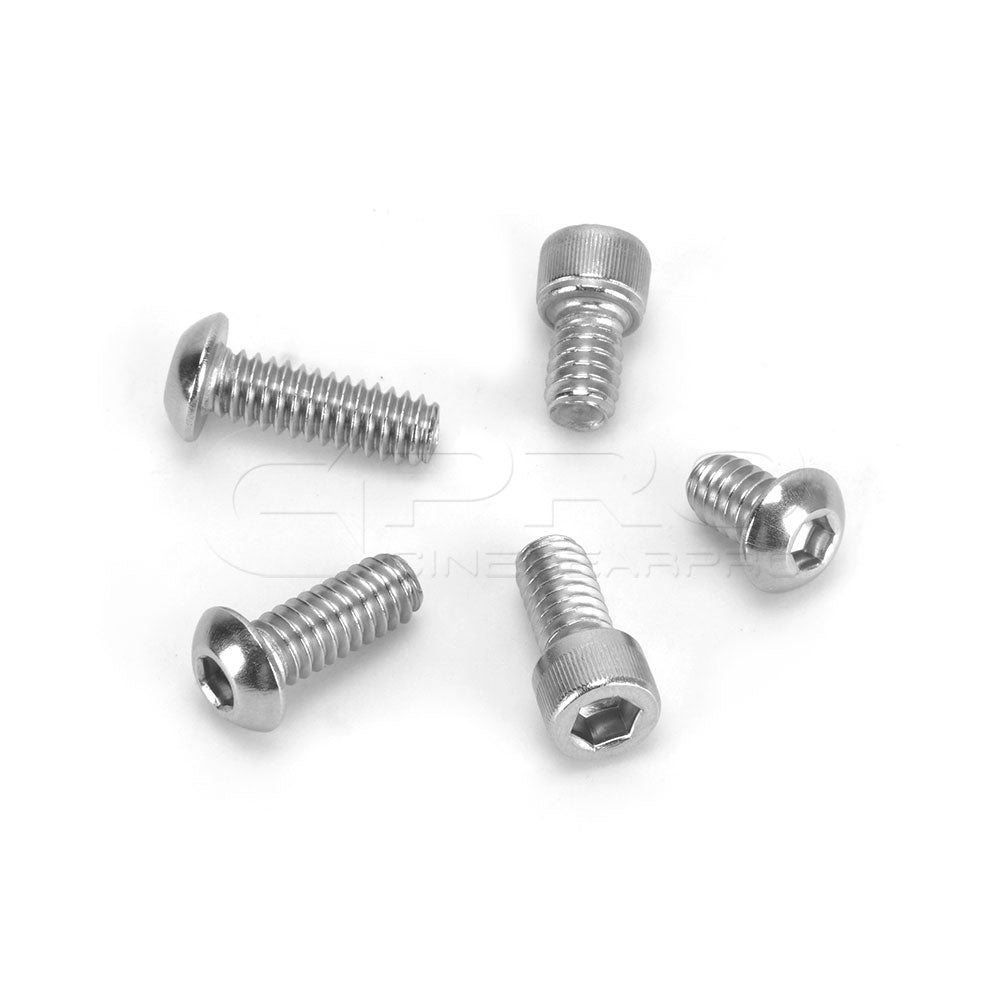CGPro 1/4"-20 Stainless Steel Hex Screw Multiple Types Screw - CINEGEARPRO