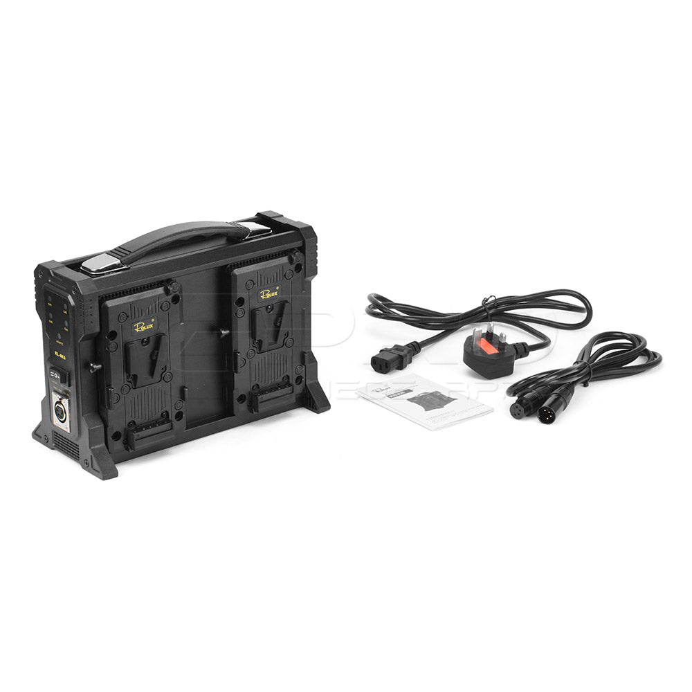 Rolux RL-4KS 4 channel V-Mount battery charger Charger - CINEGEARPRO