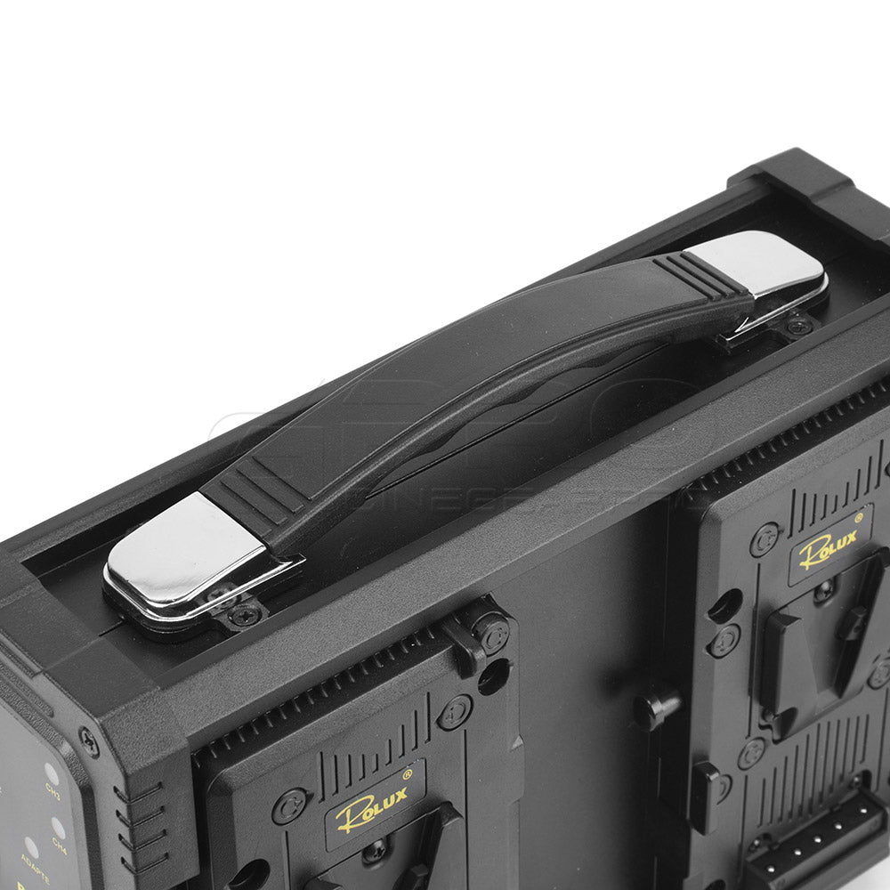 Rolux RL-4KS 4 channel V-Mount battery charger Charger - CINEGEARPRO