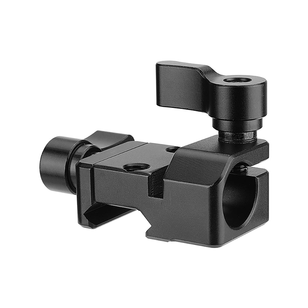 CGPro Quick Release NATO Rail Clamp With 15mm Single Rod Holder