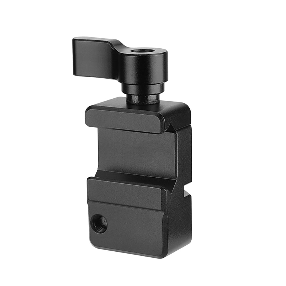 CGPro Quick Release NATO Rail Clamp With 15mm Single Rod Holder
