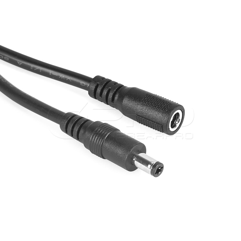 CGPro DC 5.5 * 2.5mm Extender Male to Female Barrel Connector Extension Cable