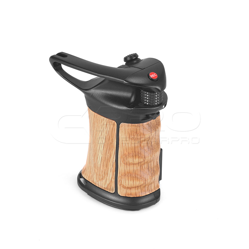 Portkeys Keygrip-RED Wooden Handle For Wireless Control V-Raptor / KOMODO