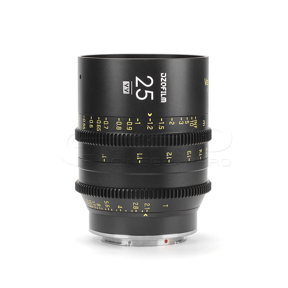 DZOFILM 25mm T2.1 VESPID Prime Full Frame Cinema Lens PL&EF interchangeable Mount