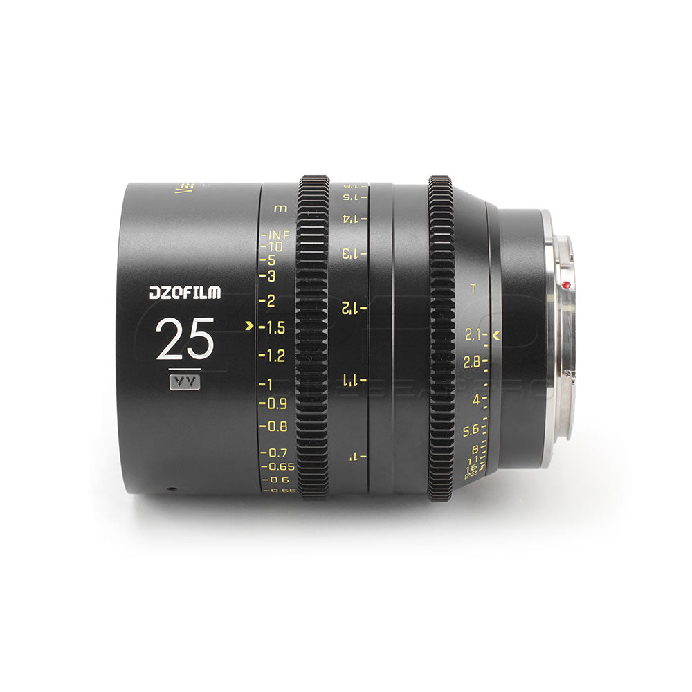 DZOFILM 25mm T2.1 VESPID Prime Full Frame Cinema Lens PL&EF interchangeable Mount