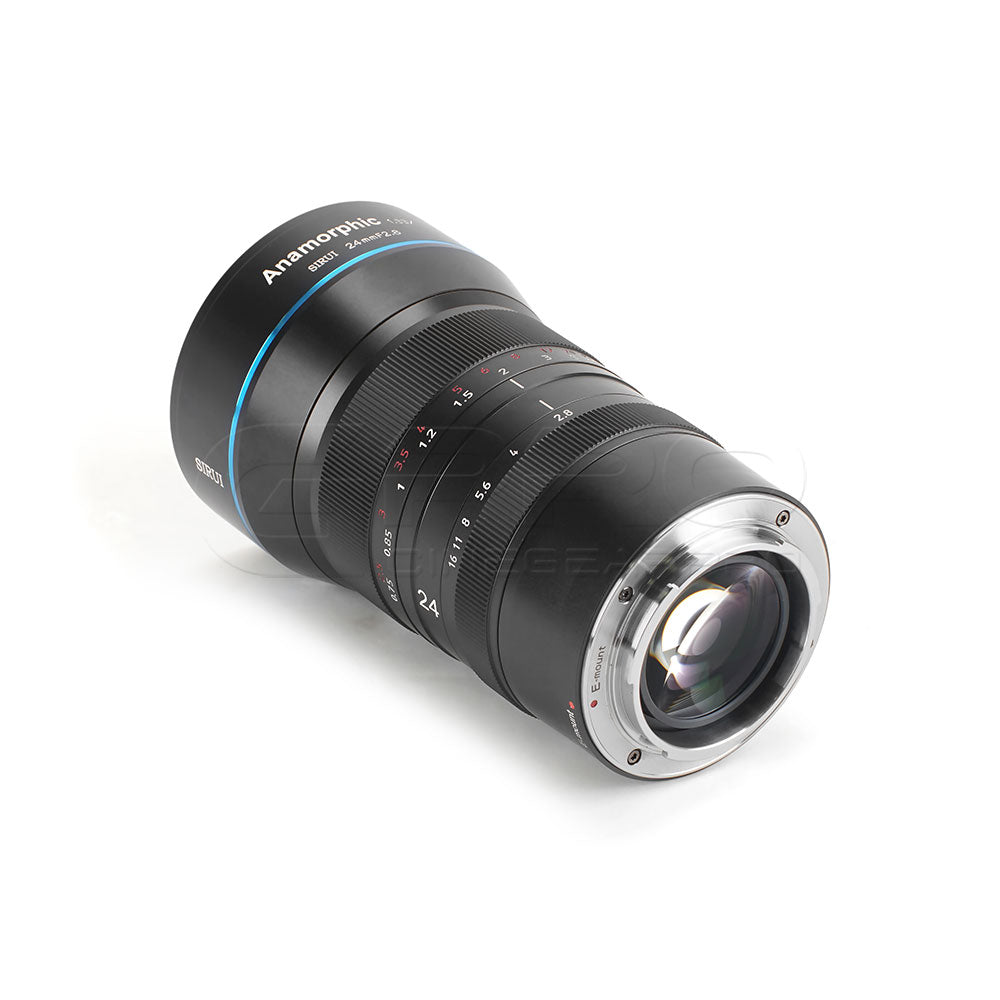 SIRUI 24MM F2.8 1.33x Anamorphic Lens (MFT/E/EF-M/Z/X Mount)