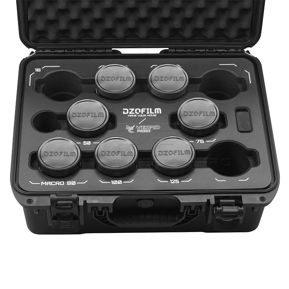 DZOFILM 10-Lens Hard Case for VESPID Primes Cinema Lens