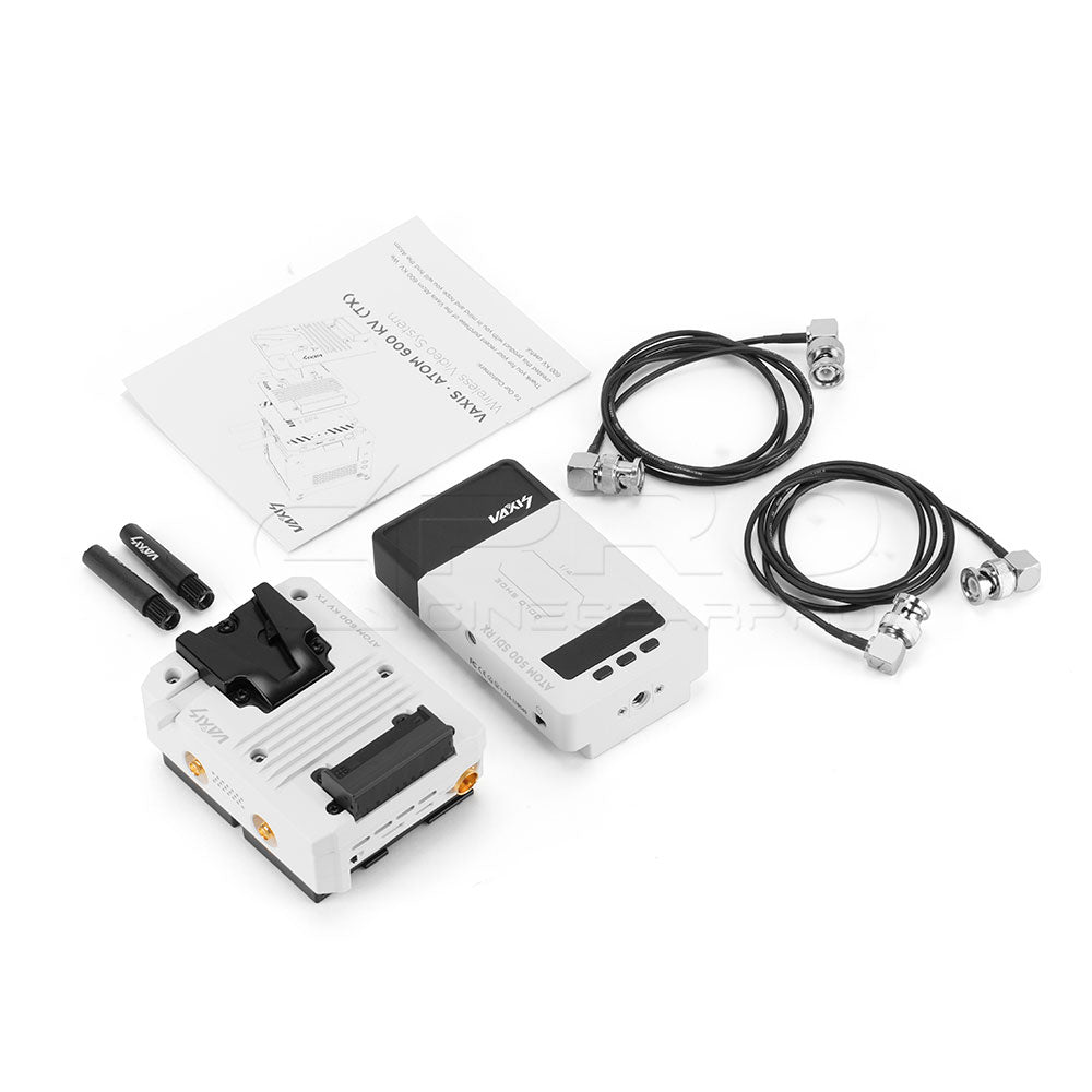 VAXIS ATOM 600 KV SDI/HDMI Wireless Transmission System For RED KOMODO 600ft (White)