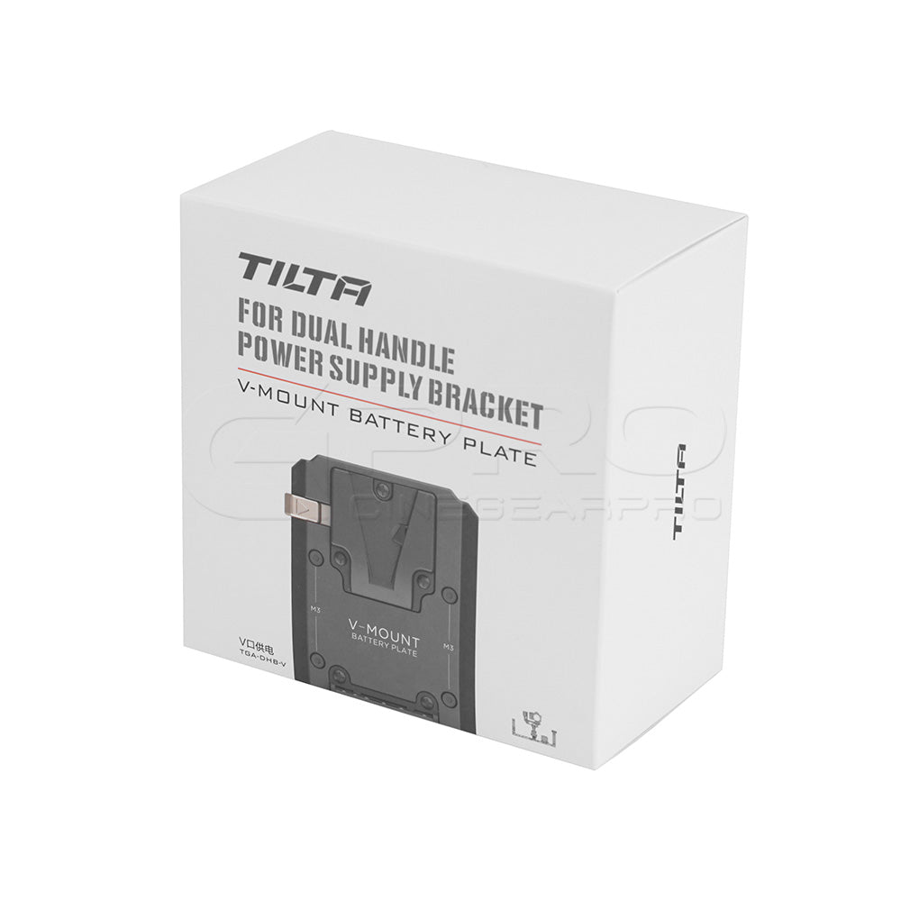TiLTA TGA-DHB-V V-Mount Battery Plate for Dual Handle Power Supply Bracket