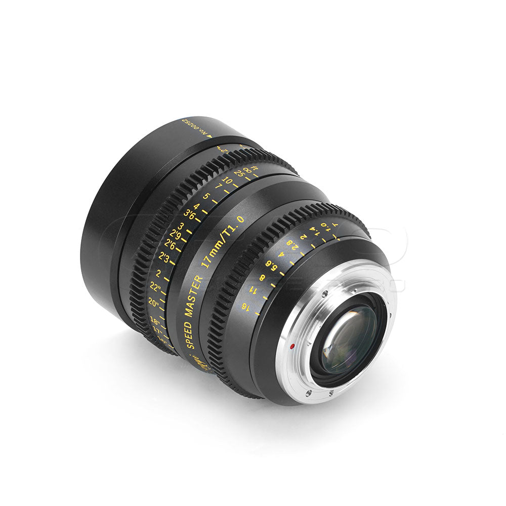 Mitakon Speedmaster Cinema Lens Set MFT Mount 17mm/25mm/35mm