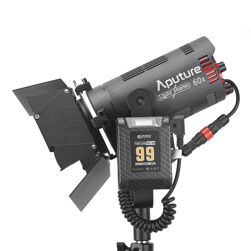 CGPro 99Wh Pocket Size V-Mount Battery 15A 6875mAh 2x D-Tap 14.4V 2x USB-A 5V