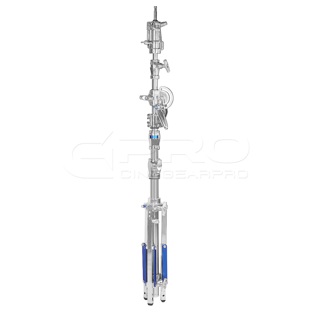 CINEGRIPPRO G07004 Junior Roller Stand with Boom Arm Maximum Height 4080mm/161" Load Capacity 20kg/44lbs