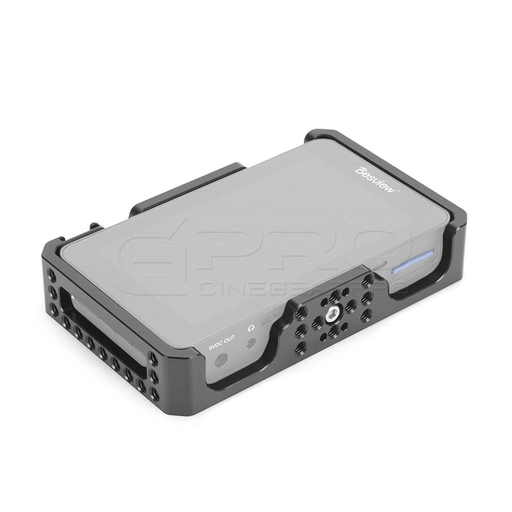 CGPro Desview R6 UHB 5.5 Inch 2800nit 4K Monitor Protective Cage Kit With 1/4" Mounting Points & Shoe Mount