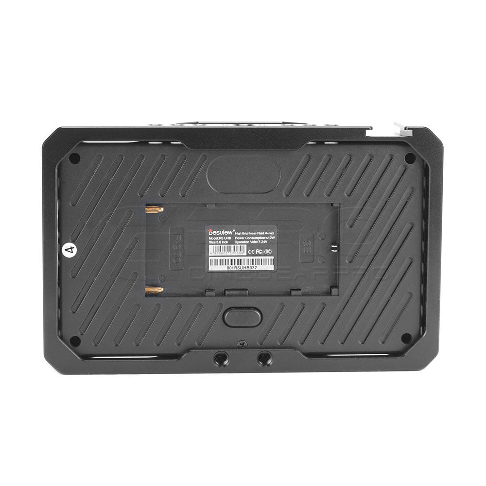 CGPro Desview R6 UHB 5.5 Inch 2800nit 4K Monitor Protective Cage Kit With 1/4" Mounting Points & Shoe Mount