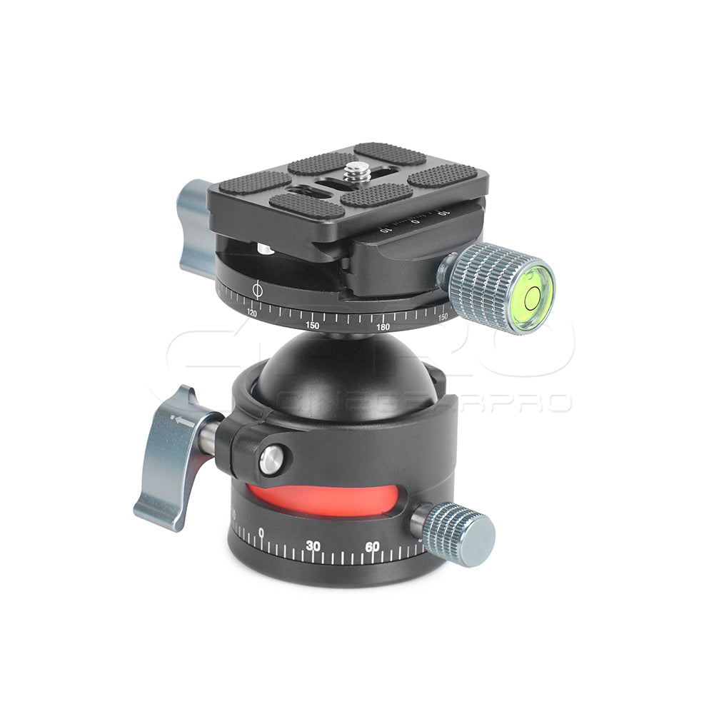 CINEGRIPPRO 25Kg Payload Panoramic Ball Head Dual Scale