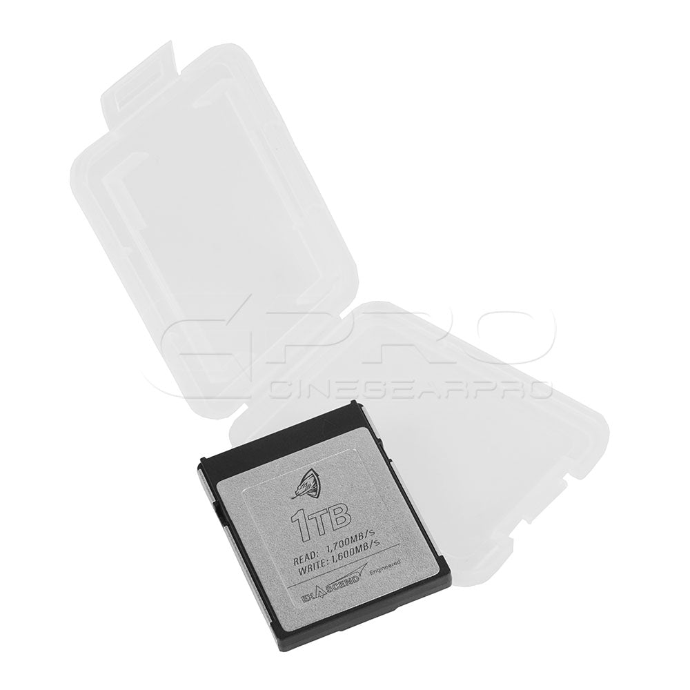 Exascend Archon CFExpress 2.0 Type-B Card 1700MB/s For RED V-Raptor 8k RAW Recording