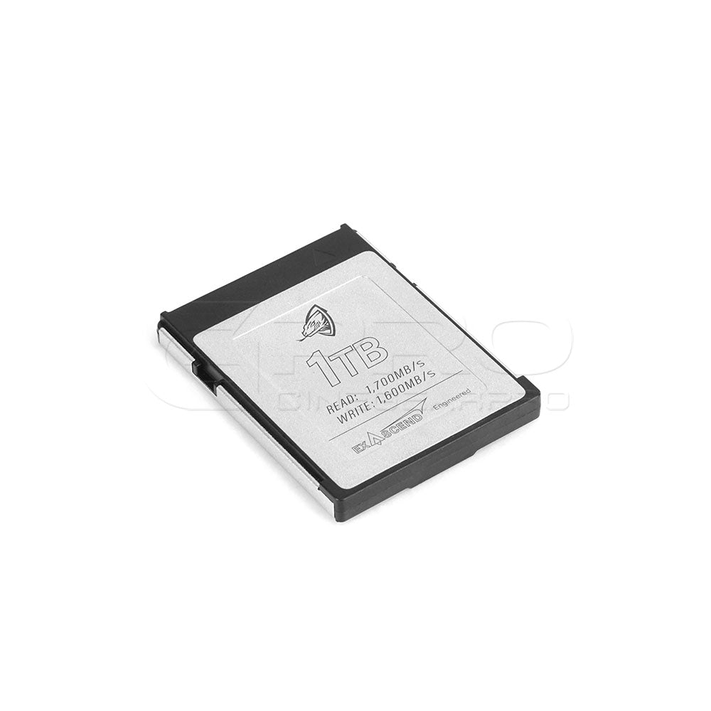 Exascend Archon CFExpress 2.0 Type-B Card 1700MB/s For RED V-Raptor 8k RAW Recording