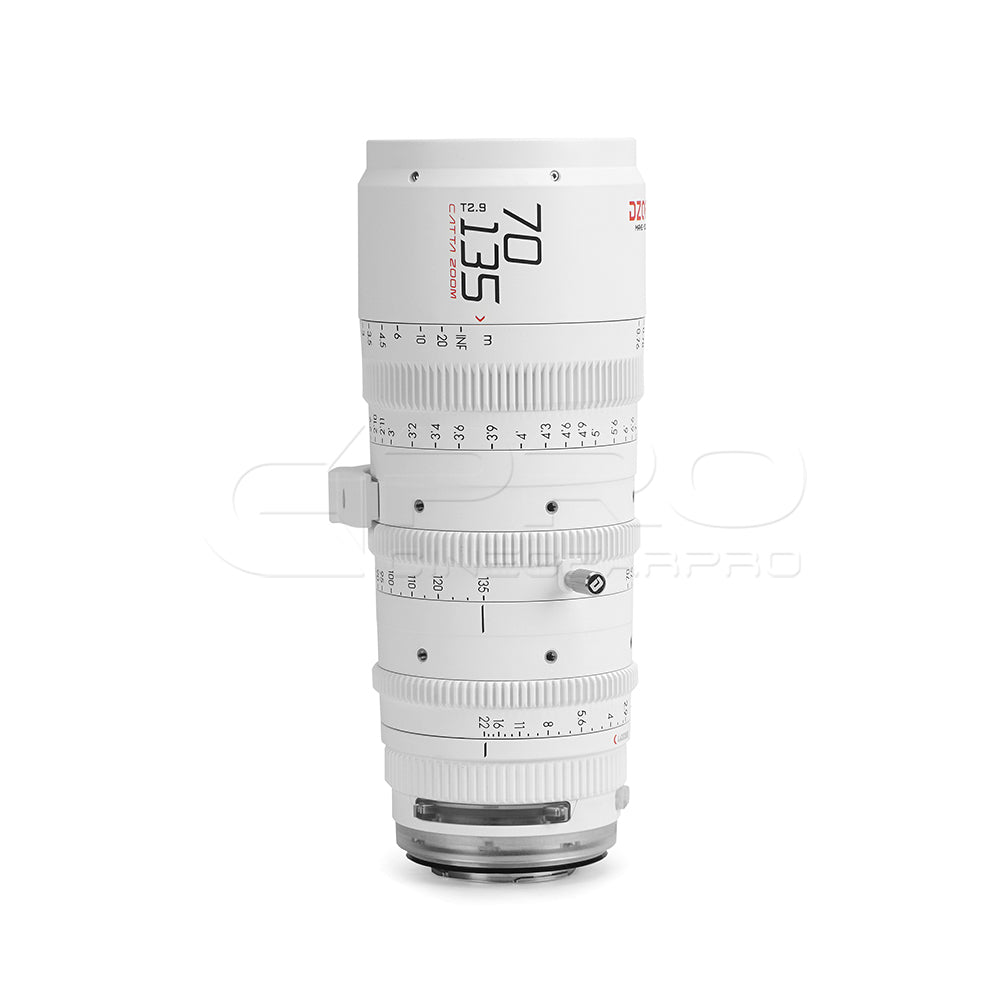 DZOFILM CATTA ZOOM FF 70-135mm T2.9 Full Frame Cine Zoom Lens E/RF/L/Z/X Mount (White/Black)