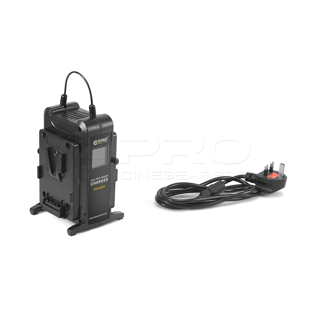 CGPro FVC-DCH Dual Ultra Fast V-Mount Charger