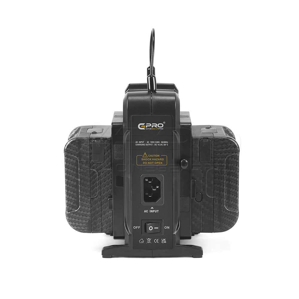 CGPro FVC-DCH Dual Ultra Fast V-Mount Charger