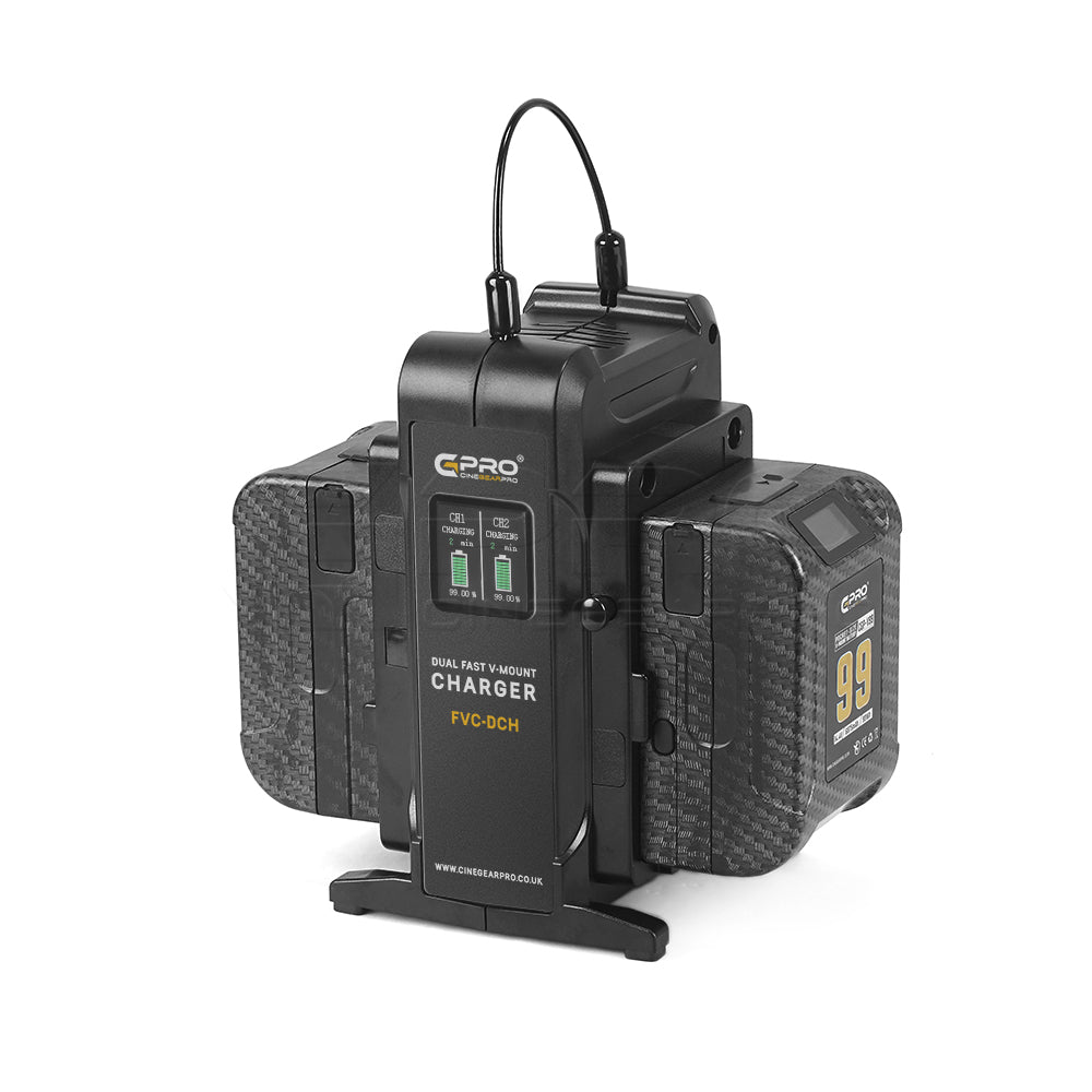 CGPro FVC-DCH Dual Ultra Fast V-Mount Charger