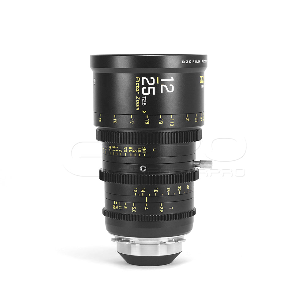 DZOFILM Pictor Zoom 3 Lens Bundle 12-25mm + 20-55mm + 50-125mm T2.8 (PL&EF interchangeable Mount, Black)