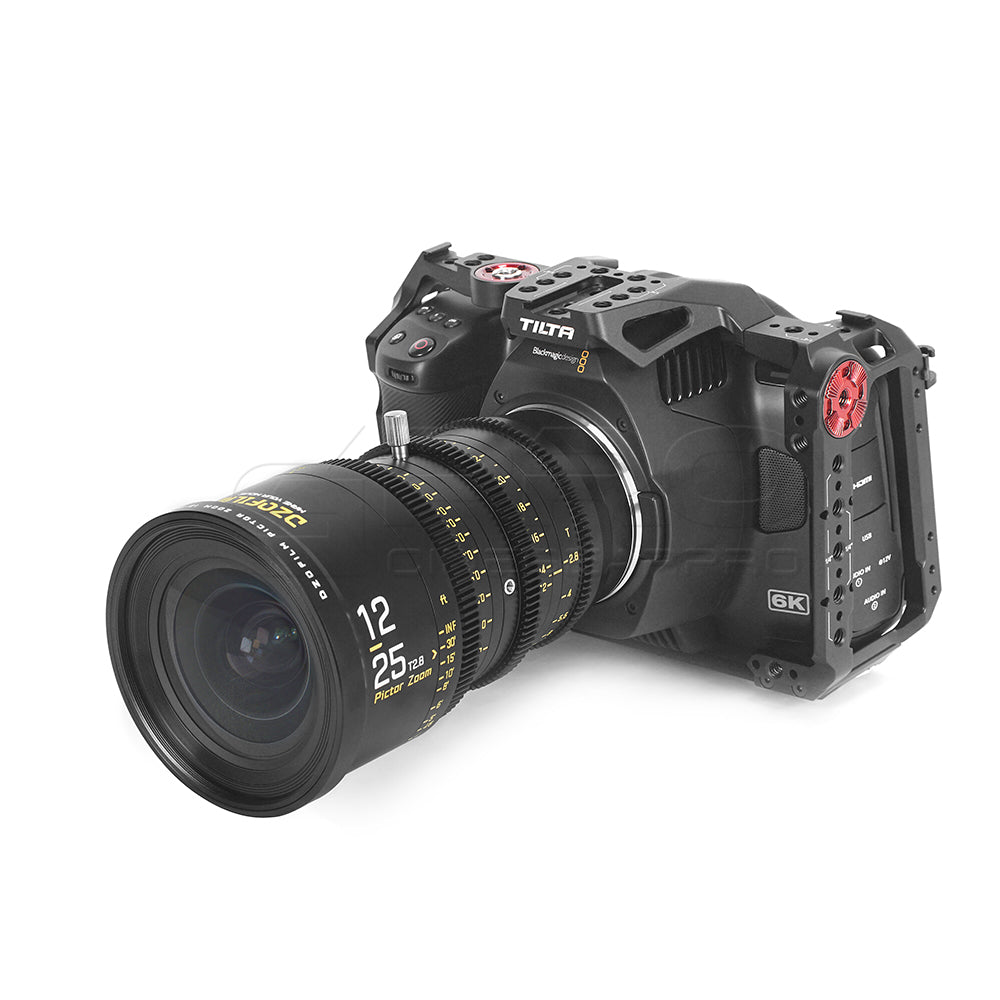 DZOFILM Pictor Zoom 12-25mm T2.8 Super35 Cinema Lens (PL&EF interchangeable Mount, Black)