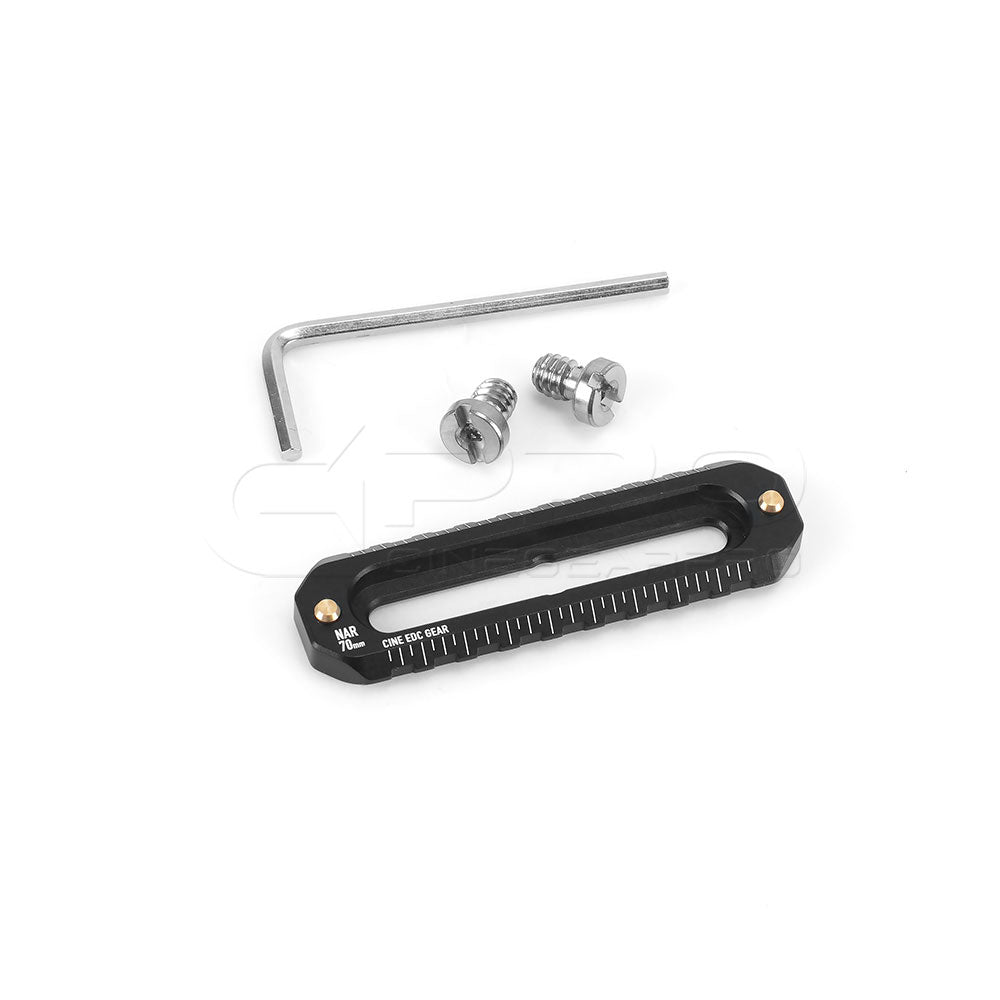 Vlogger NATO Rail 46mm - 70mm with Safety Pin