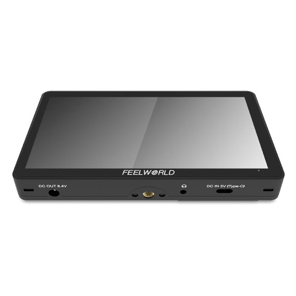 FEELWORLD F5 Pro V4 5.5 Inch Touch Screen Monitor 1920x1080 4K HDMI Input Built-in F970 Power Adapter