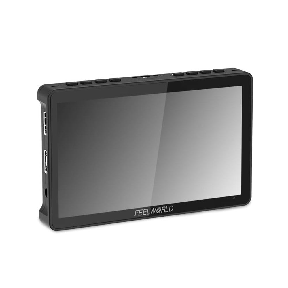 FEELWORLD F5 Pro V4 5.5 Inch Touch Screen Monitor 1920x1080 4K HDMI Input Built-in F970 Power Adapter