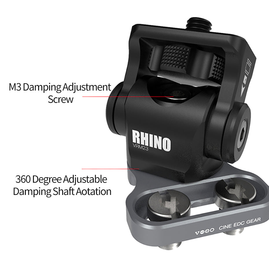 Vlogger Multi-Functional Monitor Mounting Kit Built-in HDMI Cable Clamp Mount - CINEGEARPRO