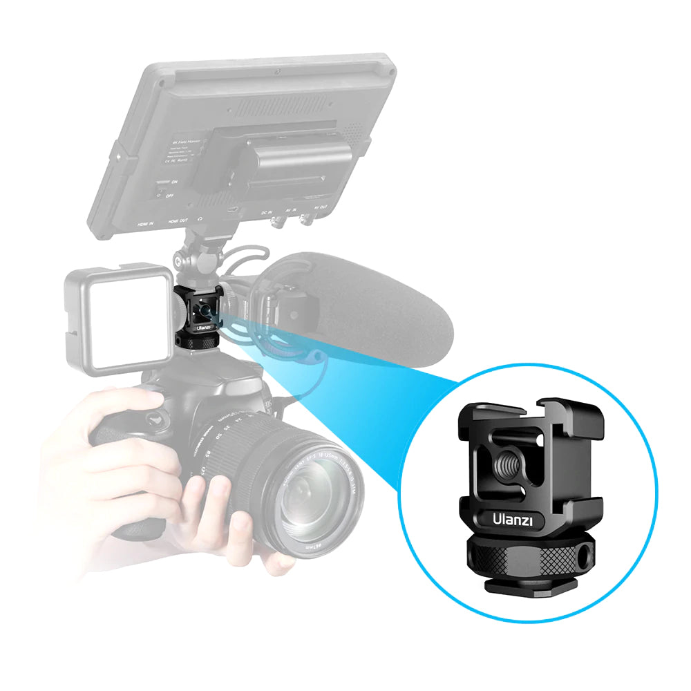 Ulanzi Triple Cold Shoe Mount Adapter