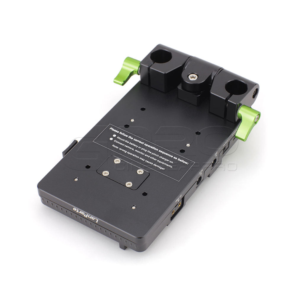 LanParte VBP-02 Pro V-Mount Power Distributor Power Distributor - CINEGEARPRO