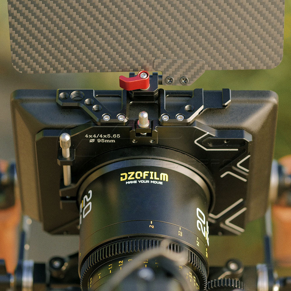 CGPro 95mm Indie Carbon Clamp on Mini-Matte box 4x4" / 4x5.65"