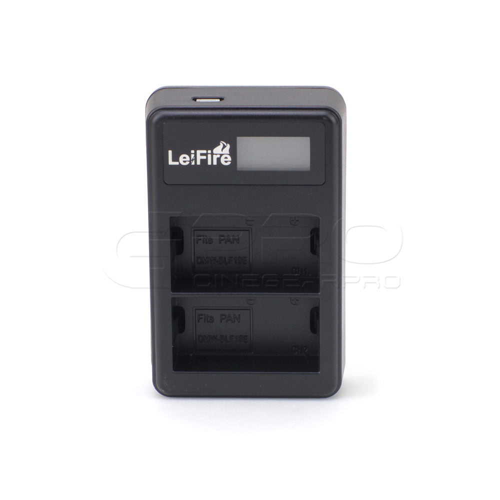 CGPro USB Dual Charger With LCD Display For BLF19E Battery Charger - CINEGEARPRO