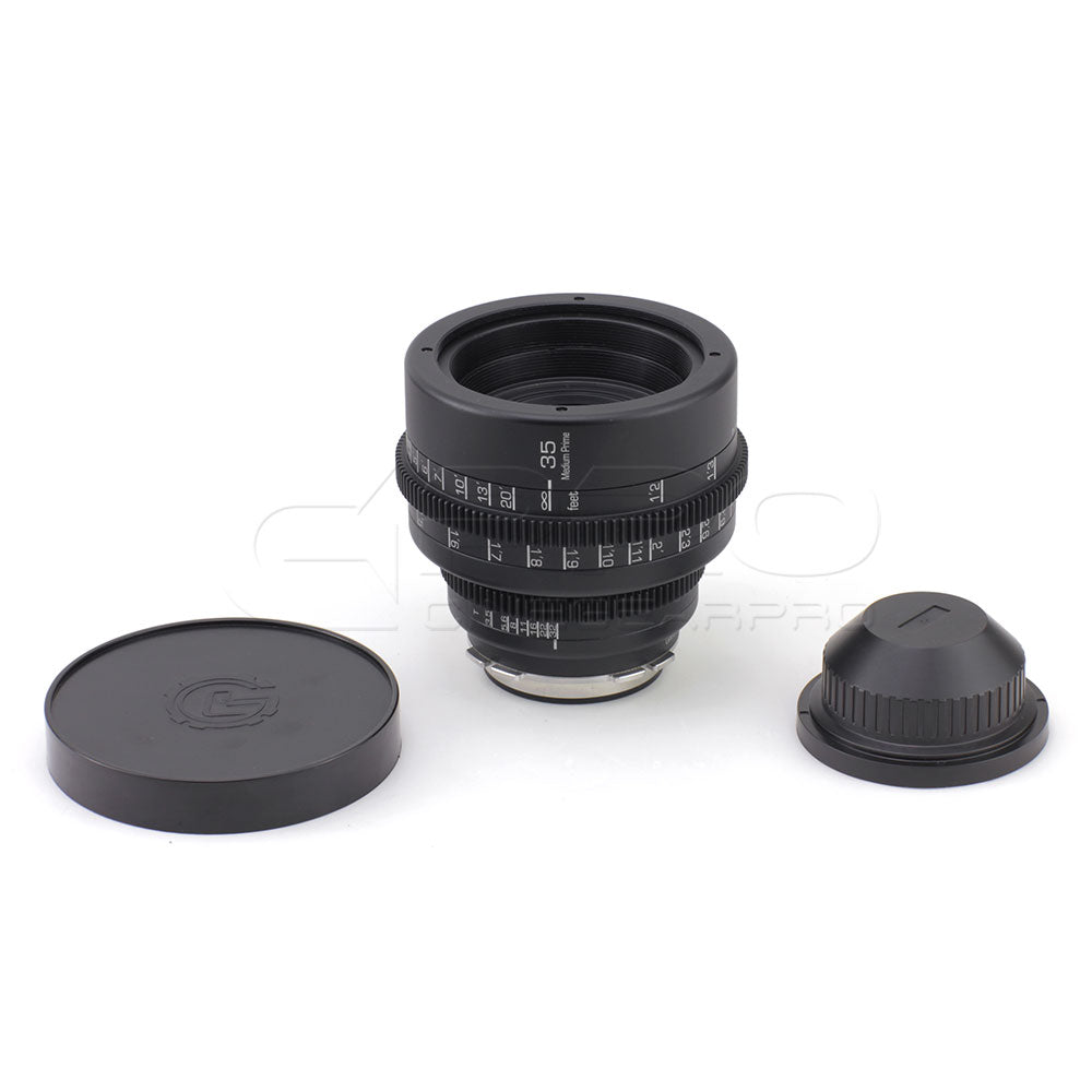 G.L OPTICS Medium Prime 35mm T3.5 Mamiya 645N Rehoused Lens Lens - CINEGEARPRO