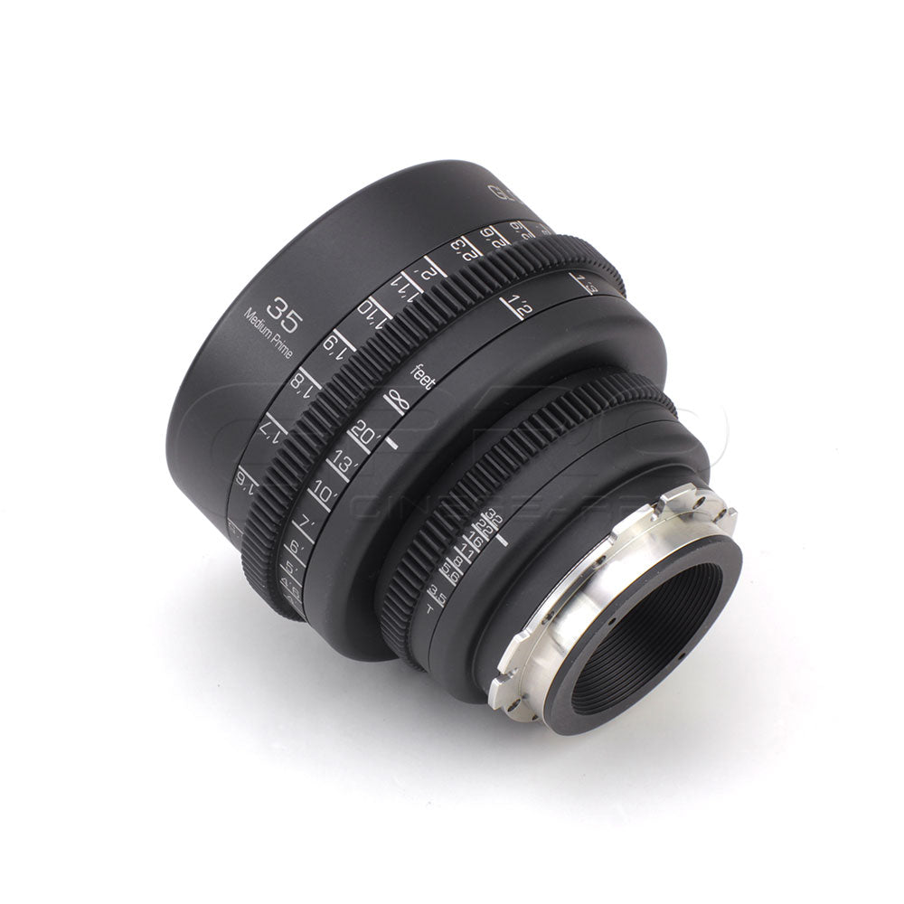 G.L OPTICS Medium Prime 35mm T3.5 Mamiya 645N Rehoused Lens Lens - CINEGEARPRO