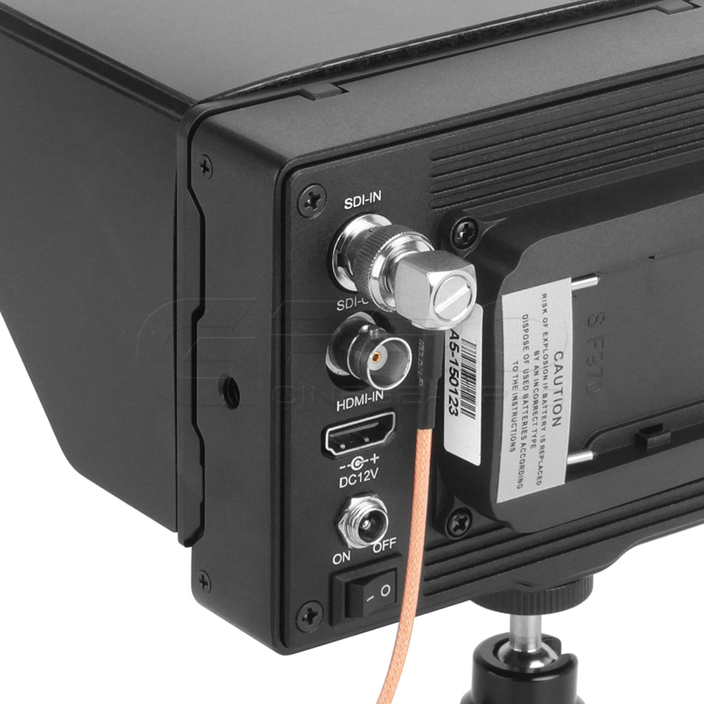 CGPro Ultra Thin Right Angled BNC to Right Angled 1.0/2.3 DIN HD-SDI 6G-SDI Cable SDI Cable - CINEGEARPRO