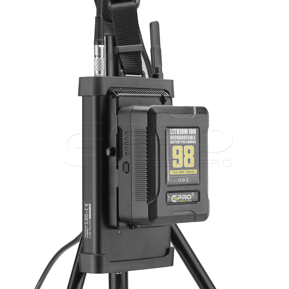 CGPro Ultra Small Size Mini V-Lock Li-Ion V-Mount Battery w/ USB Output (98-270Wh) Battery - CINEGEARPRO
