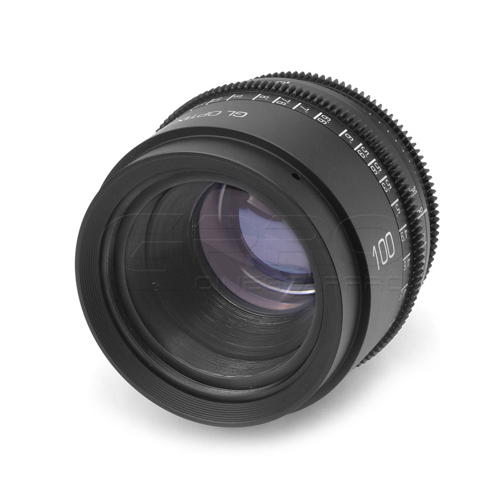 G.L OPTICS Canon FD 100mm T2.1 PL Mount Super Speed Prime Lens Lens - CINEGEARPRO