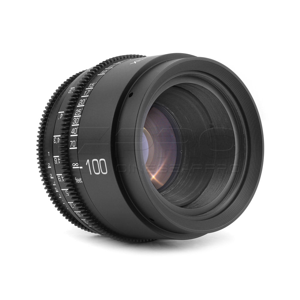 G.L OPTICS Canon FD 100mm T2.1 PL Mount Super Speed Prime Lens Lens - CINEGEARPRO