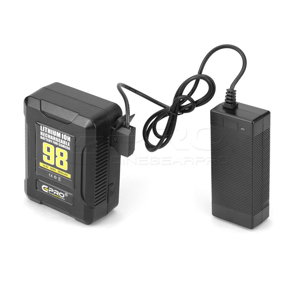 CGPro LBC-1C Portable D-TAP V-Mount Battery Charger DC 16.8V 1A Charger - CINEGEARPRO