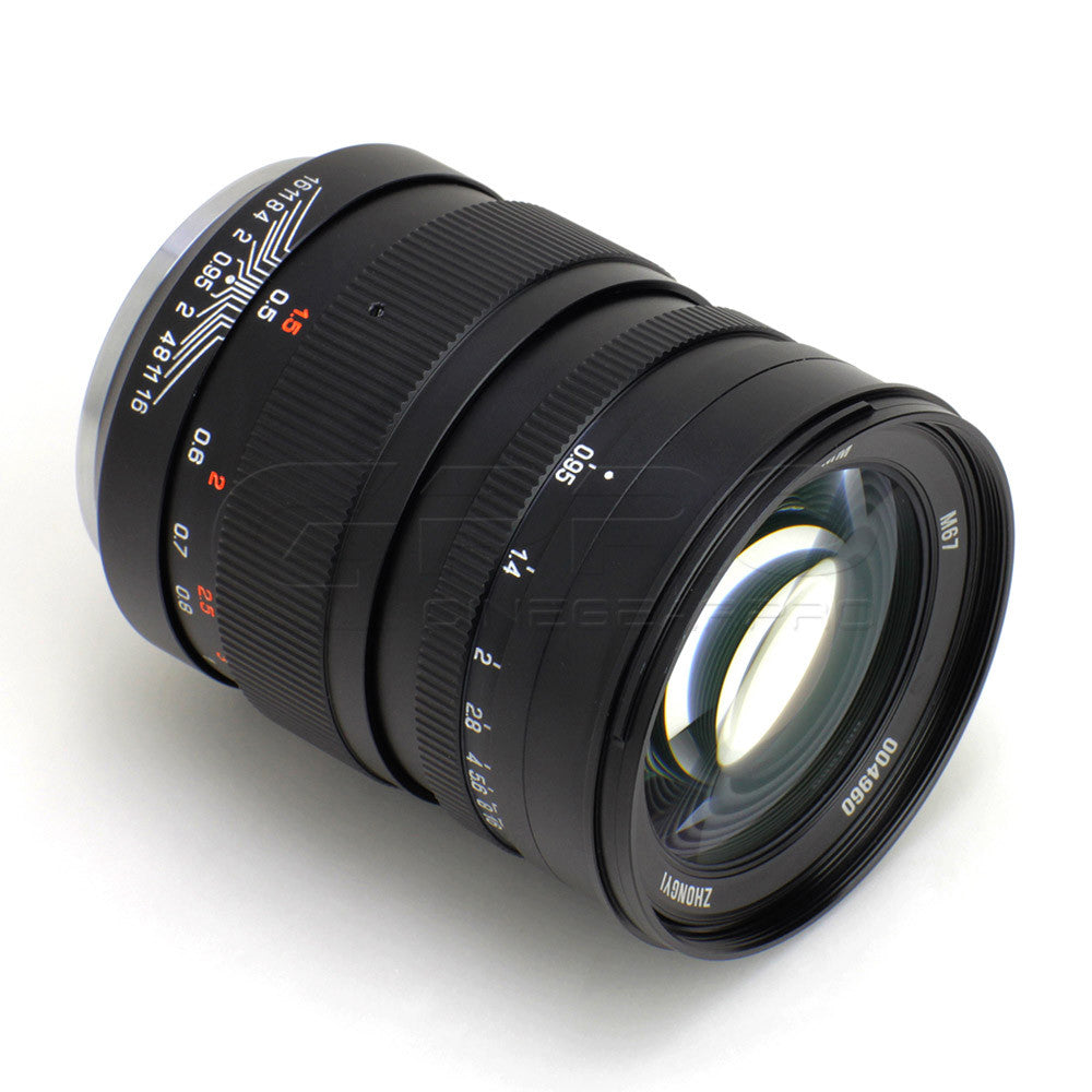 Mitakon ZY-Optics Speedmaster 50mm f/0.95 Lens Pro Edition (Sony E-Mount) Lens - CINEGEARPRO