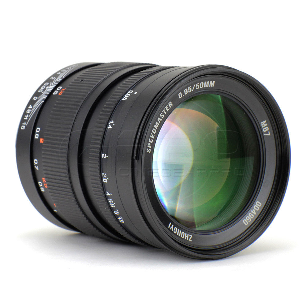 Mitakon ZY-Optics Speedmaster 50mm f/0.95 Lens Pro Edition (Sony E-Mount) Lens - CINEGEARPRO