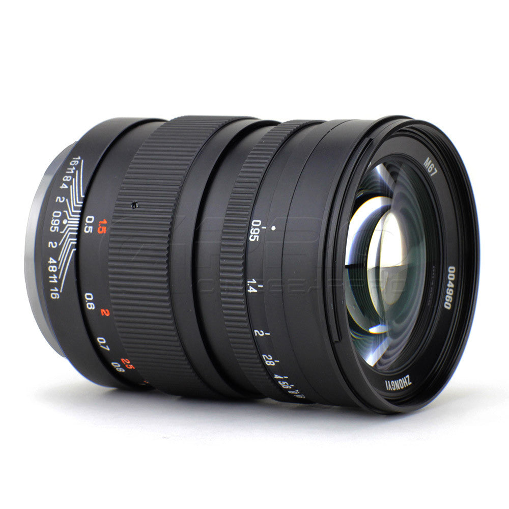 Mitakon ZY-Optics Speedmaster 50mm f/0.95 Lens Pro Edition (Sony E-Mount) Lens - CINEGEARPRO