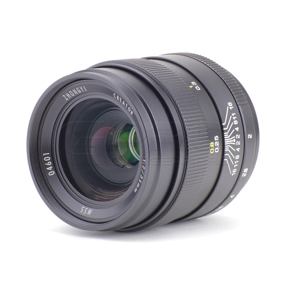 Mitakon ZY-Optics CREATOR 35mm f/2 Lens Lens - CINEGEARPRO